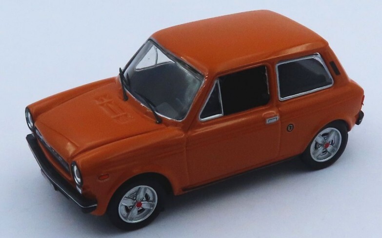 Autobianchi A112 Abarth orange 1973 miniature 1/43 BEST BES9835 2eme série