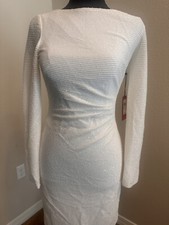 Vince Camuto Pearl White Color  Dress Size 2