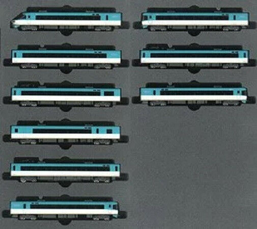 KATO 283系 OCEAN ARROW 9両セット Kato 10-1839 JR 283 series Ocean Arrow 9 Cars Set ※Equipped