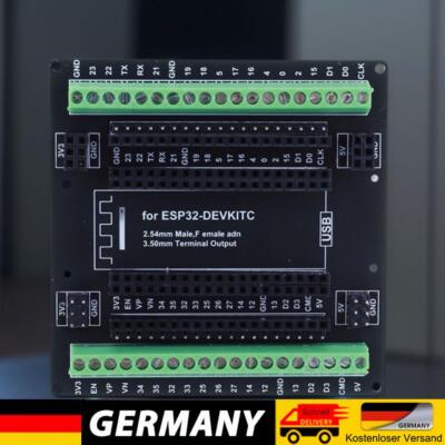 Durable 3.81mm /0.15inch Terminal GPIO Expansion For ESP32 Super Breakout Board