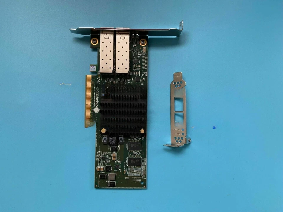 Chelsio Dual Port 10GbE T520-CR Ethernet Unified Wire Adapter - Image 2 of 4