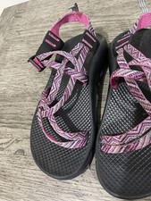 CHACO ZX/1 ECOTREAD DOUBLE STRAP MULTI COLOR SPORT SANDALS BIG KIDS YOUTH 4
