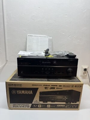 Yamaha RX-V479 5.1 AV Receiver  HDMI 4K, AirPlay, Bluetooth, Wi-Fi Spotify DTS - Bild 1 von 4