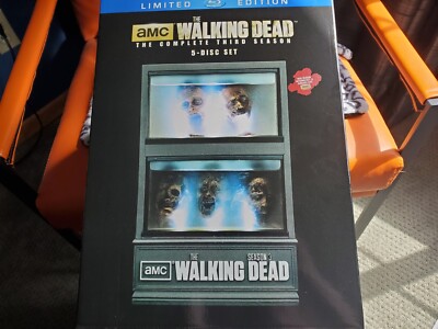 The Walking Dead Season 3 (Blu-ray 2013 Limited Edition) Zombie  