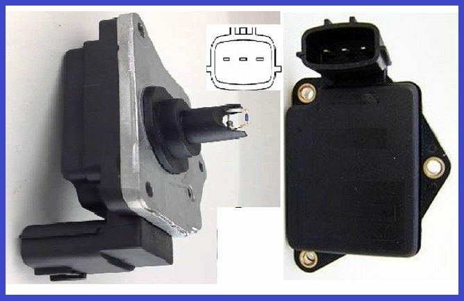 Débitmètre d'air pour réparation injection essence Nissan Sunny 1.6i