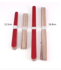 10 Pcs Professional Double-Side Nail File for Manicure Nail Buffer Files Sandpap