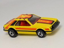 Vintage 1979 Hot Wheels Bw Blackwall Yellow Turbo Mustang Cobra Hong Kong Mint Vintage 1979 Hot Wheels Bw Blackwall Yellow Turbo Mustang Cobra Hong Kong Mint