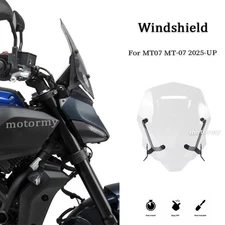Touring Windshield Windscreen Fairing Wind Deflector For YAMAHA MT07 MT-07 2025