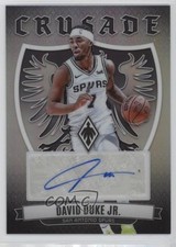 2023-24 Panini Phoenix Crusade Signatures David Duke Jr #CS-DDJ Auto 6k2