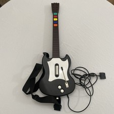 GUITAR HERO Red Octane PSLGH Black Gibson Sony PlayStation 2 Model