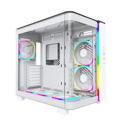 Montech PC Gehäuse King 95 Pro Mid-Tower Weiß