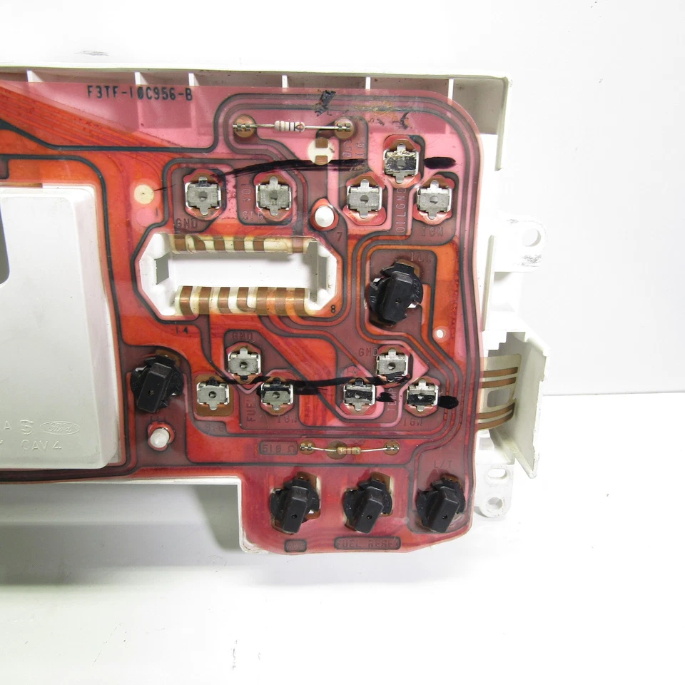 Ford F150 F250 1994 1995 cuadro de instrumentos de gasolina velocímetro, MPH con circuito de tacómetro Foto 3 de 4