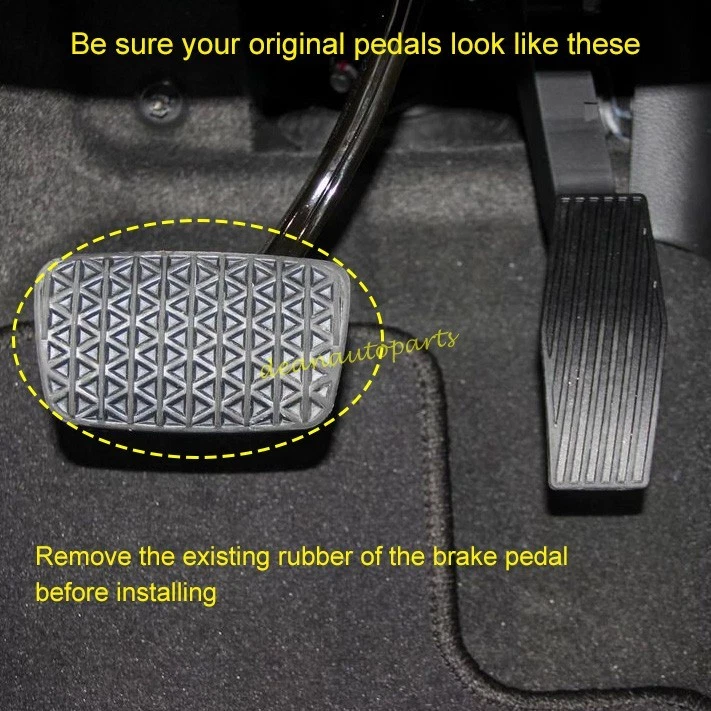 Cubierta de pedal de freno de gas de pie para Chevrolet Malibu Equinox Impala Buick Envision  Foto 2 de 4