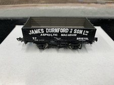 Bachmann 37-025A 5 Plank Wagon Steel Floor 'James Durnford & Son' Black OO Gauge