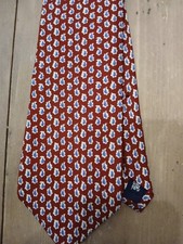Men's burberry Red Neck tie