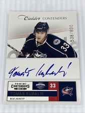 2011-12 Panini Contenders #213 Tomas Kubalik #/800 Columbus Blue Jackets