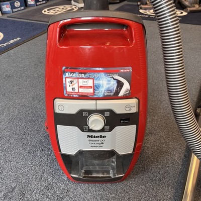 Neuaufbau Miele Blizzard CX1 Cat & Dog PowerLine 1200W Zylinderstaubsauger rot
