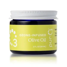 Ozonated Olive Oil 2 oz - Organic Skincare Moisturizer  Healing Cream