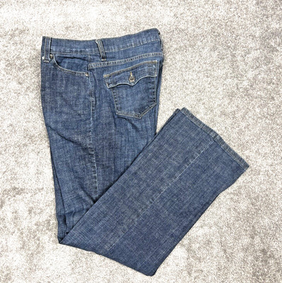 Levis Boot Cut 512 Women's 12M Jeans Denim Mid Rise Perfectly Slimming Blue