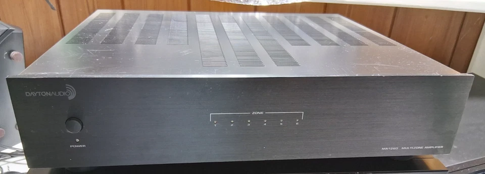 Dayton Audio MA1260 Multi-Zone 12-Channel Amplifier 60WPC - Image 2 of 4