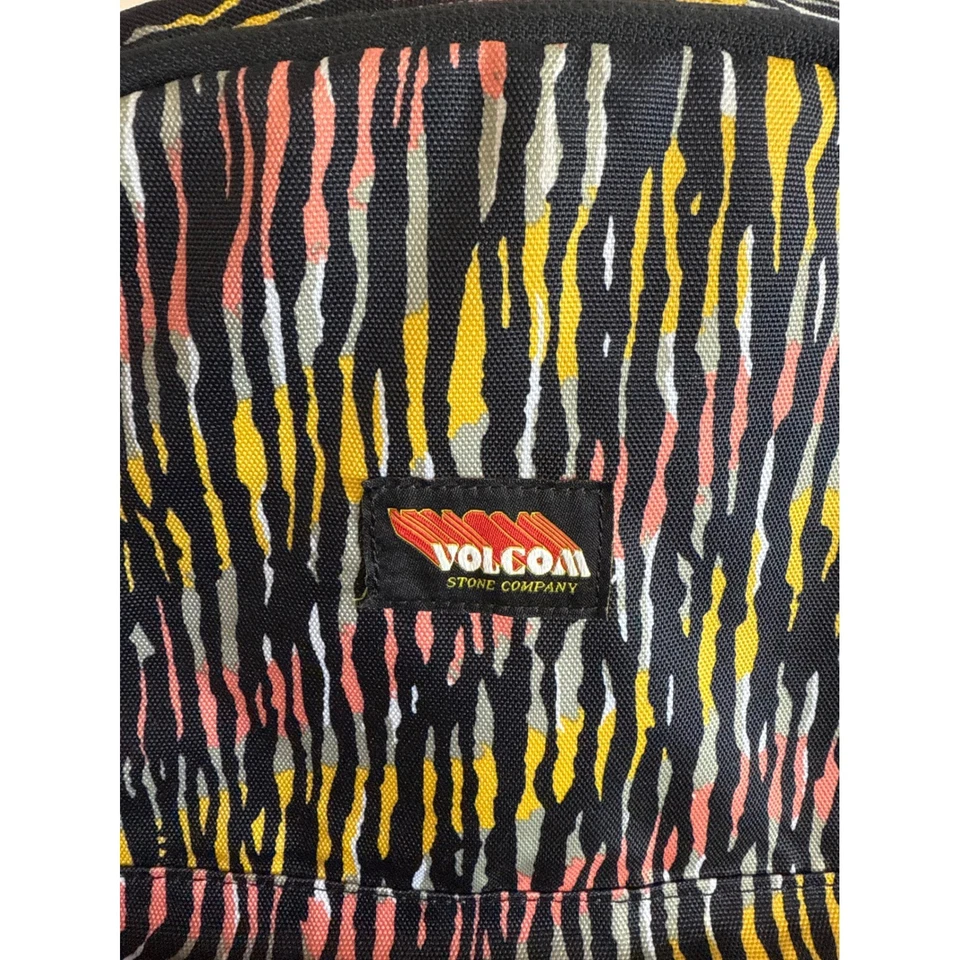 Volcom Stone Company 背包男式多色条纹书包菠萝 — 第 4/4 张图片