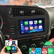 64G Car Stereo Radio For Saab 9-3 93 2007-2011 Carplay Android14 GPS FM Headunit