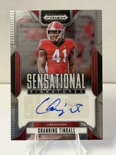 Channing Tindal l#SS-Cnt Panini Prizm Draft Picks 2025 - Sensational AUTO