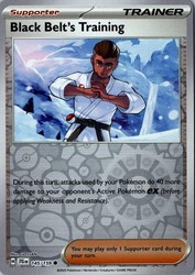 Black Belt's Training 145/159 SV09: Journey Together Reverse Holo
