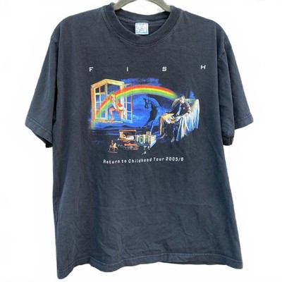 Fish Return To Childhood Tour Band Tee Shirt Y2K Size Large