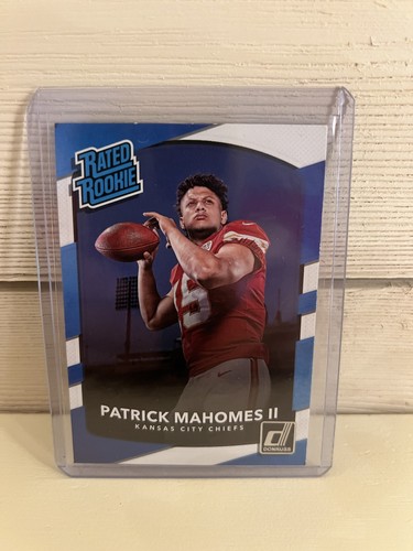 2017 Patrick Mahomes Rated Rookie Centered. Getragen. Große Chance einen günstig zu haben