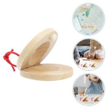 8 Pcs Orff Round Dance Board Baby Rhythm Toys Castanets for Toddlers
