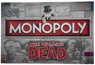 Monopoly The Walking Dead Survival Edition Hasbro Gesellschaftsspiel Brettspiel