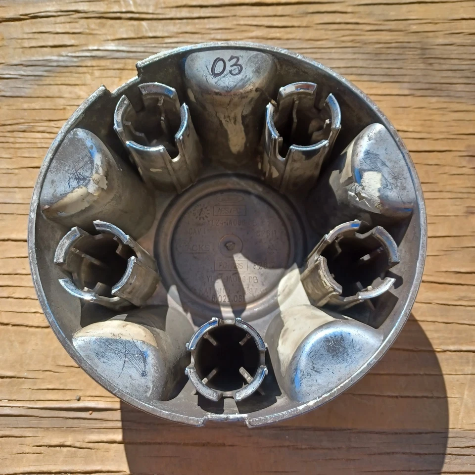 Ford Ranger or Explorer center cap, chrome, 1998-2011 part# YL24 1A096 CB 03 - Image 3 of 3