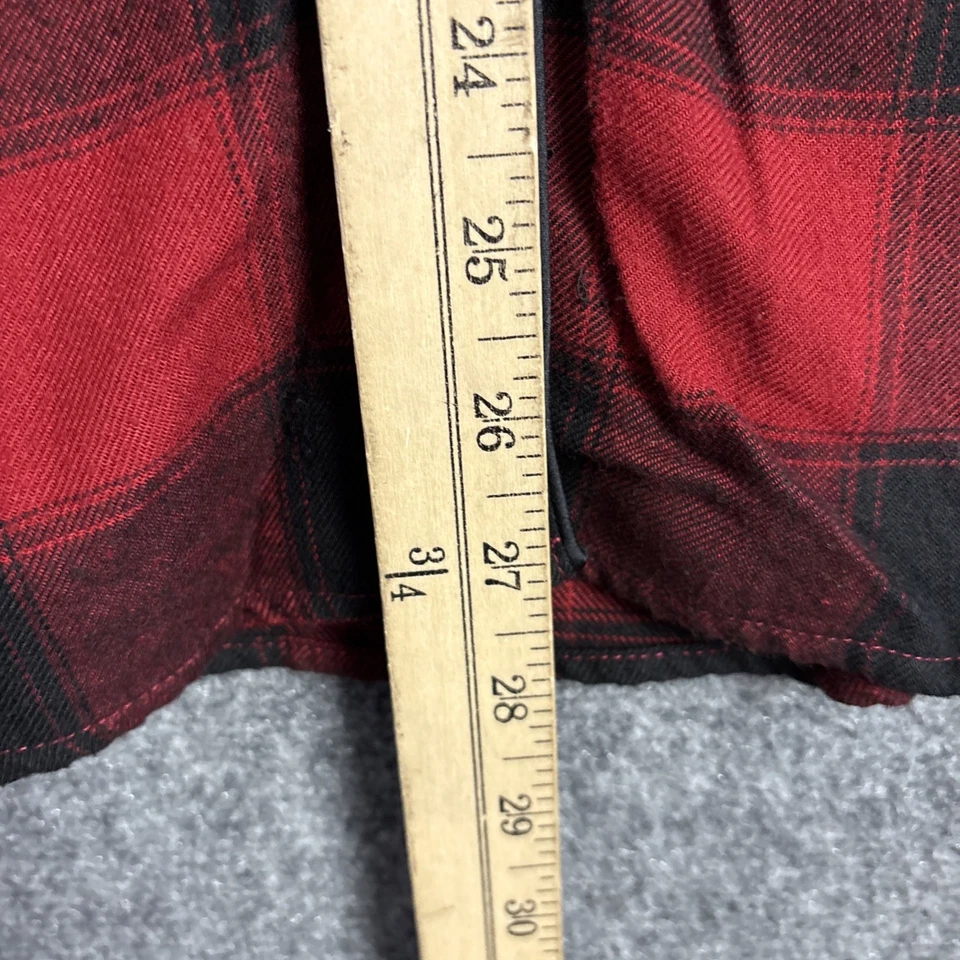 Conjunto de pijama Abercrombie & Fitch para mujer talla M rojo búfalo a cuadros Cabincore Foto 4 de 4