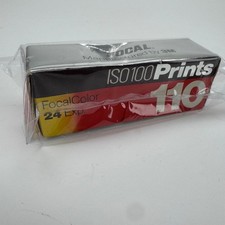 Vintage FocalColor 110 Film ISO 100 24 Exposures 3M Expired Sealed
