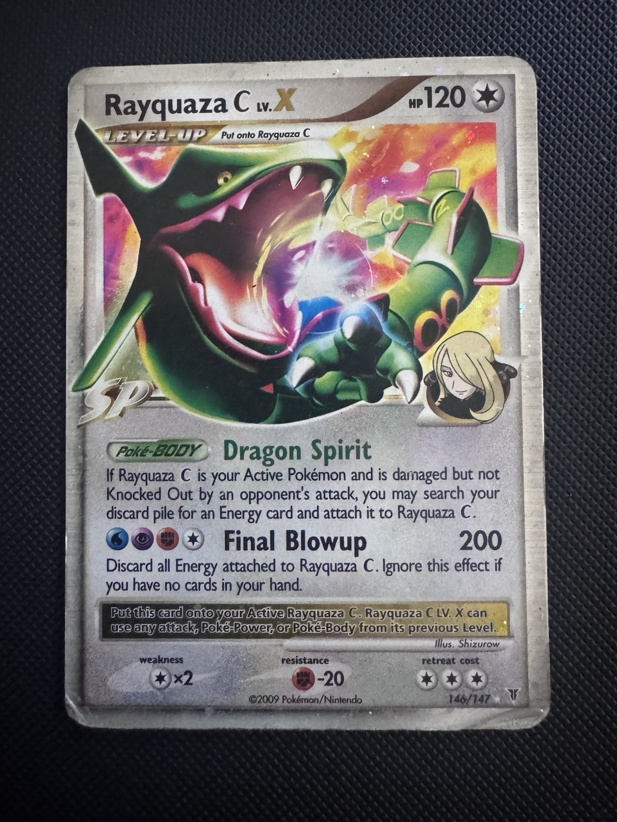 Rayquaza C LV.X 146/147 Platinum Supreme Victors - Ultra Rare Holo Pokemon 2009
