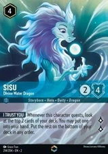 Sisu, Divine Water Dragon - ENCHANTED - Rise of the Floodborn - Lorcana TCG