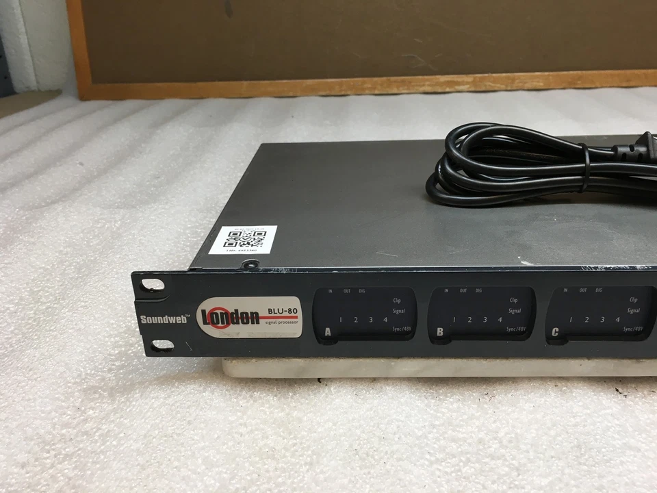 BSS SoundWeb London BLU-80 Signal Processor BSSBLU80 100-240 VAC - Image 2 of 4