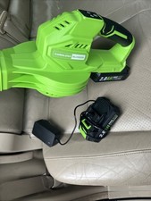 20V Cordless Leaf Blower + 2.0Ah Battery & Charger – Lightweight Garden Tool