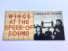 PAUL McCARTNEY & WINGS 2 LP Lot: At The Speed Of Sound & London Town w/Poster