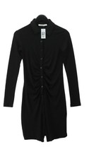 NA-KD Shirt Midi Dress M in Black