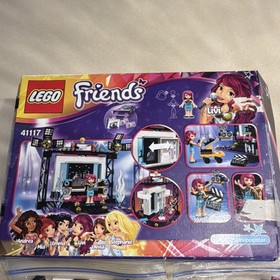 LEGO Friends Pop Star TV Studio 41117 Complete Set Box Livi Andrea