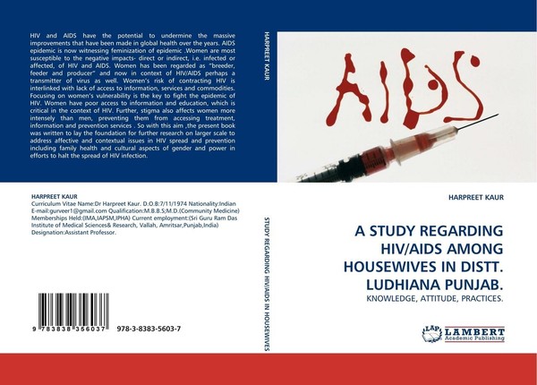 A Study Regarding Hiv/Aids Among Housewives IN Distt. Ludhiana Punjab. Harpreet-image