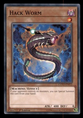 Yugioh Hack Worm #COTD-EN012 Code of the Duelist LP