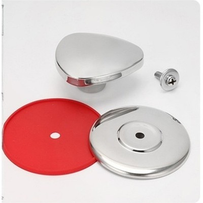 304 SS Ergonomischer Deckelgriff für Kochgeschirr Dreieckige Top Perle Rutschfe