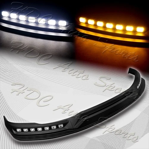 For 2019-2024 Dodge Ram 1500 Truck Front Bumper Lip LED Sequential Running Light