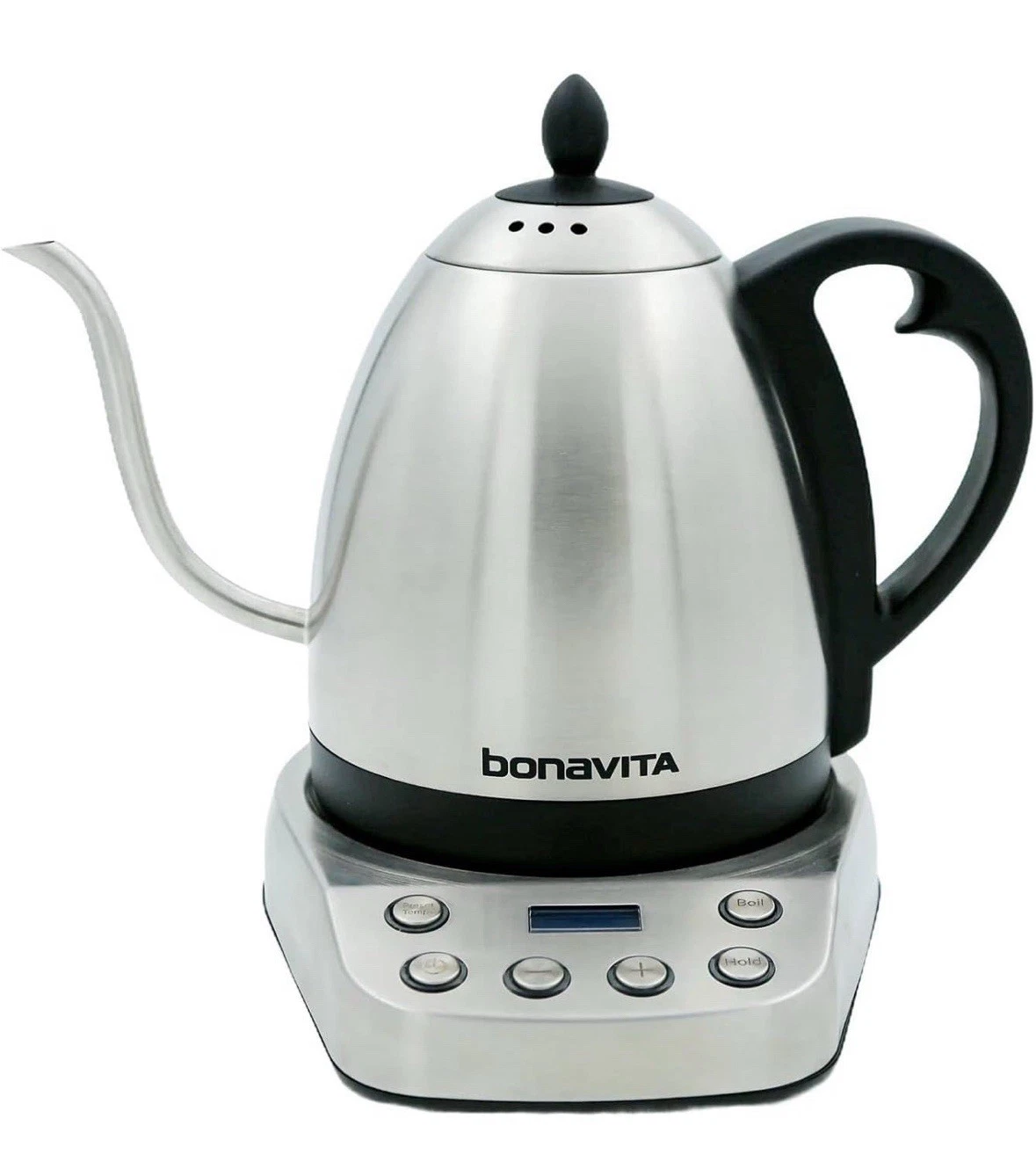 Bonavita Stainless Steel Electric Gooseneck Kettle with Temperature Control