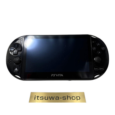 Sony PS Vita PCH-2000 Schwarz Handheld-Konsole Getestet LCD Line Japan Gebraucht