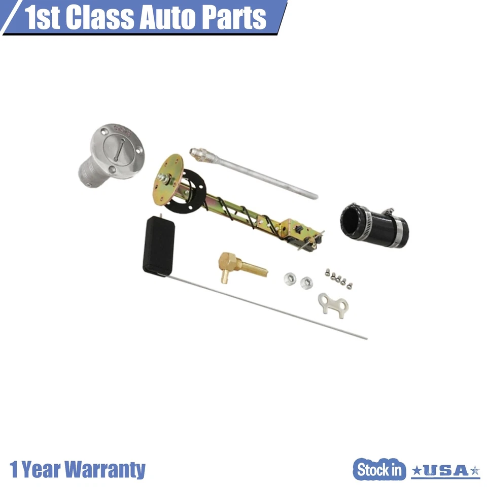 Aluminum Fuel Tank W/ 0-90 OHM Sending Unit For 1953-1960 F100 F250 Pickup - Imagem 3 de 3