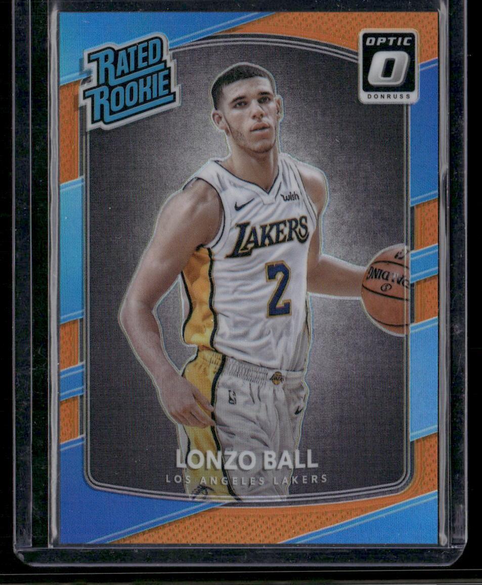 2017-18 Donruss Optic #199 Lonzo Ball Orange #/199